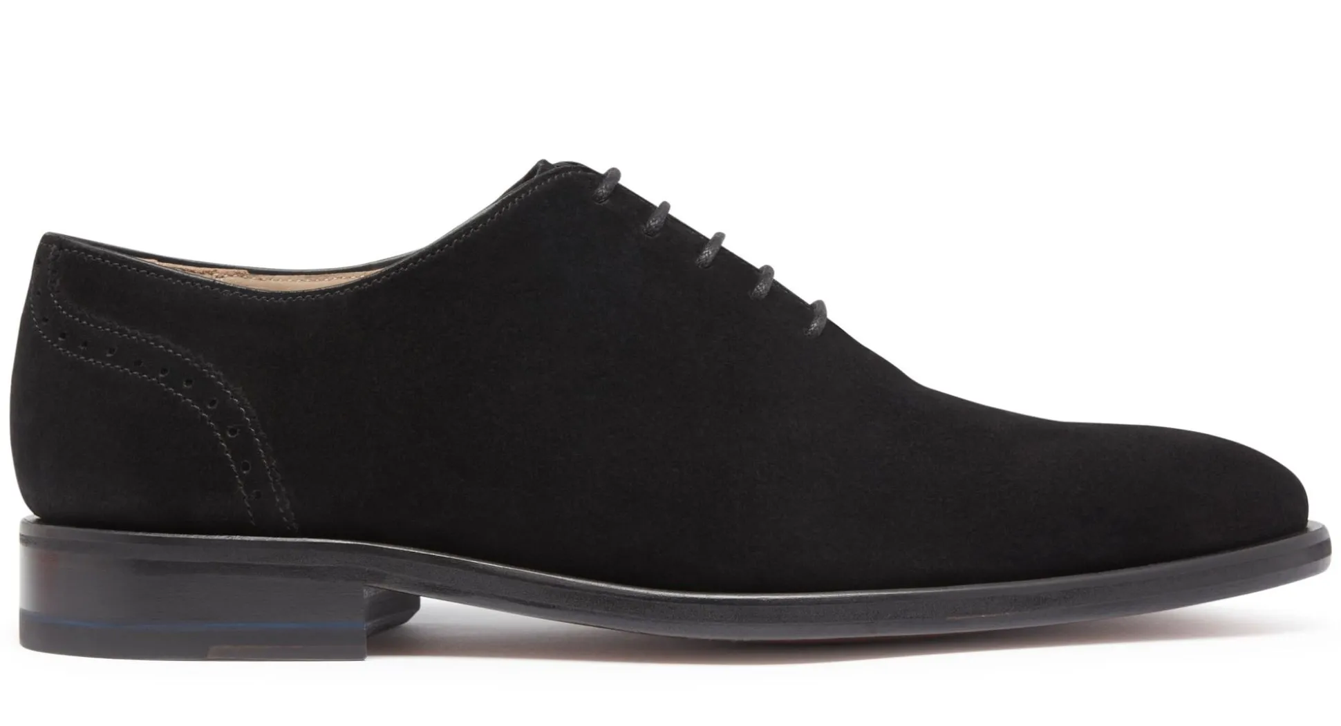 Cropwell Black Suede
