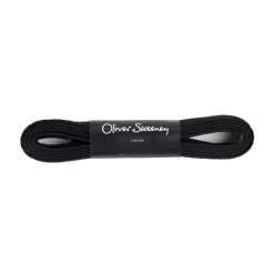 Long Flat Black Laces