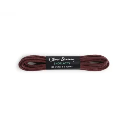 Long Thick Burgundy Laces