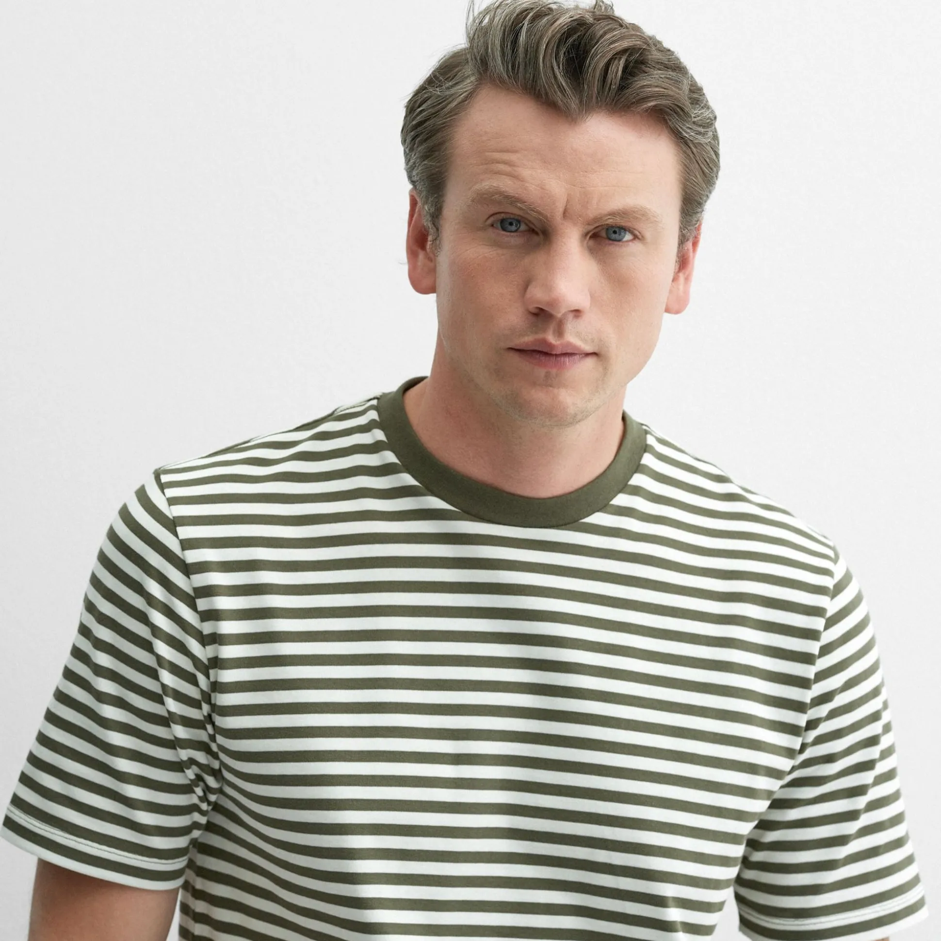 Markham Khaki Stripe