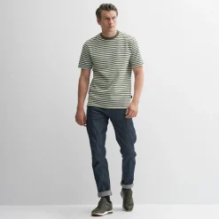 Markham Khaki Stripe