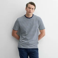 Markham Navy Stripe