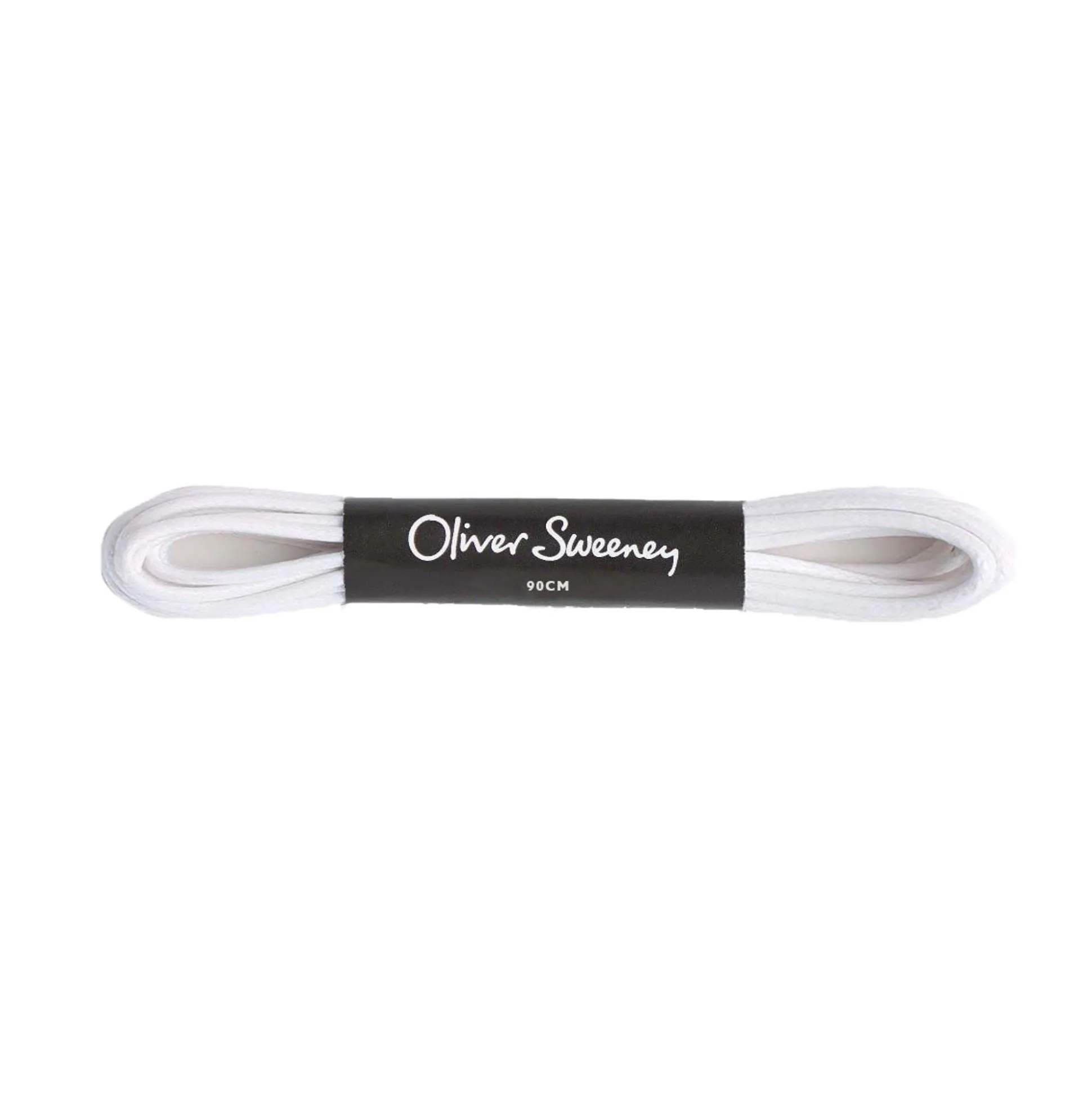 Medium Round White Laces