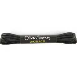 Short Round Black Laces