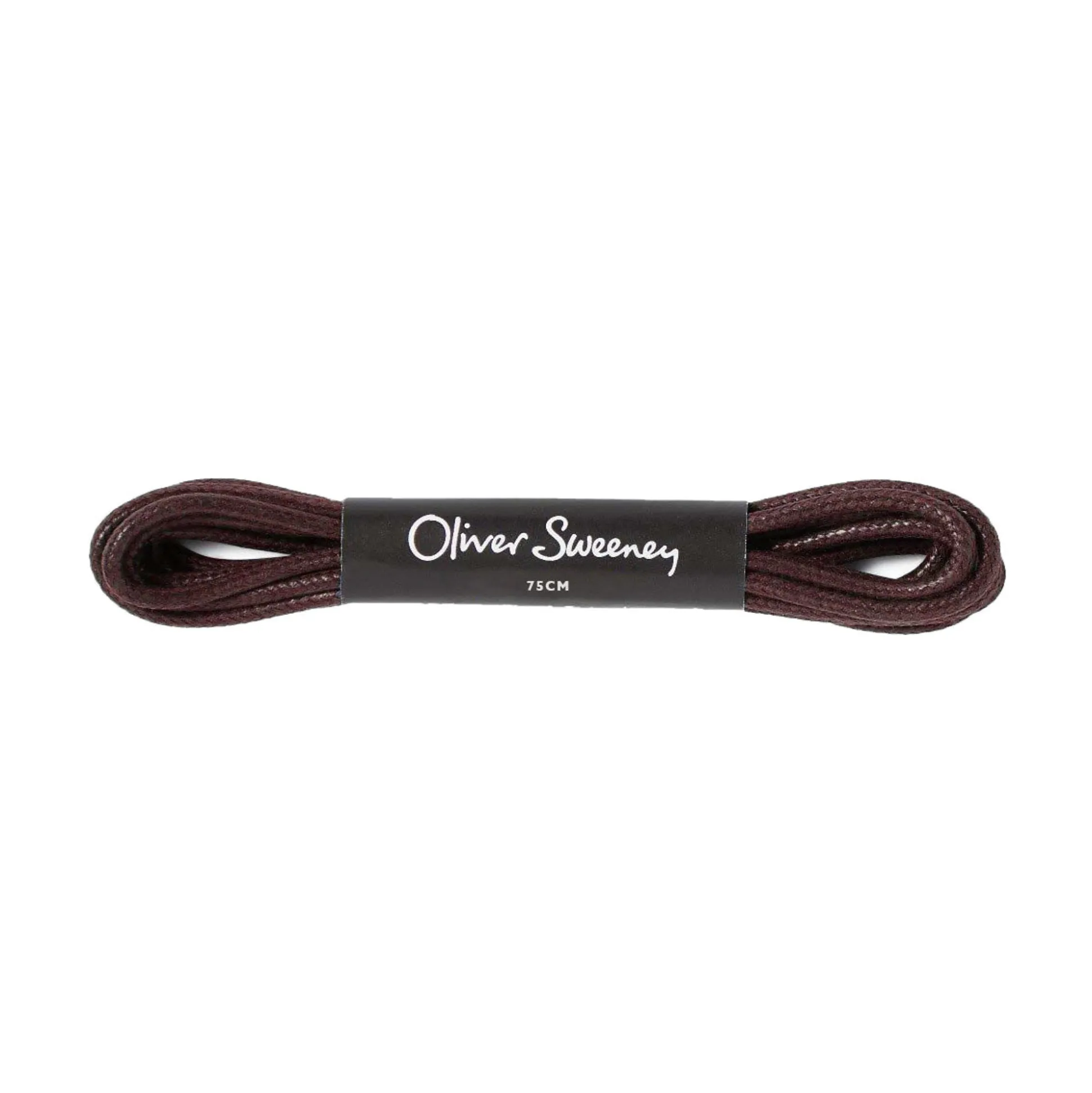 Short Round Burgundy Laces